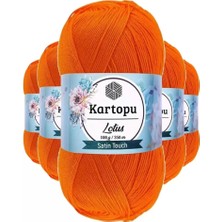 İlk El Grup 5 Adet Lotus Bikini Büstiyer Bluz Örgü Ipi  K273 Turuncu