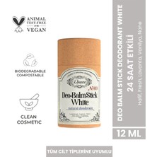 Rosece Deo Balm Stick Whıte | Doğal Koltuk Altı Deodorant Roll On Vegan | Unisex 12 ml