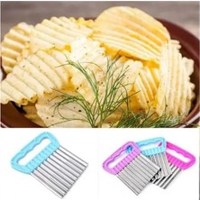İlk El Grup Patates Dilimleyici Patates Cips Dilimleyici -9608