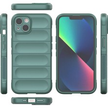 Lyon Tech Apple iPhone 13 ve 14 Uyumlu Zore Etnik Esnek Tpu Oyuklu Arka Yüzey Kamera Korumalı Silikon Kılıf