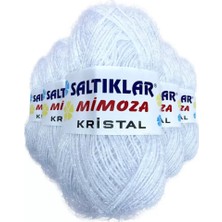 İlk El Grup 5 Adet Mimoza Kristal Işıltılı Şal Patik Yelek Ipi Optik