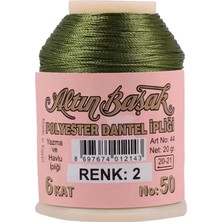 İlk El Grup Altınbaşak Oya ve Dantel Ipi 20 gr -  - No: 002