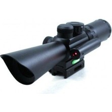 Armüz 3.5-10x40 Zoomlu Av Dürbünü Lazerli Dürbün
