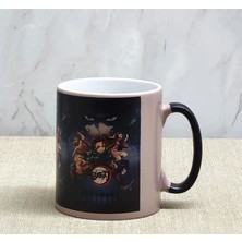 İlk El Grup Porselen Renk Değiştiren Demon Slayer Kupa Bardak AALK380