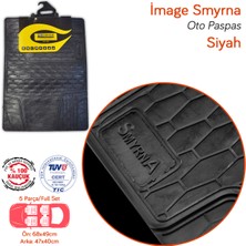 Image İmage Smyrna Siyah Üniversal Paspas Kauçuk
