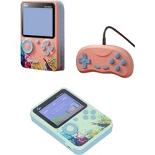İlk El Grup  3.5 Inç Klasik Retro LCD Ekran 500 Oyunlu Oyun Konsolu Taşınabilir