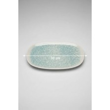 6'lı Toledo Oval Kayık Tabak 30CM Dijital Asel Rinart