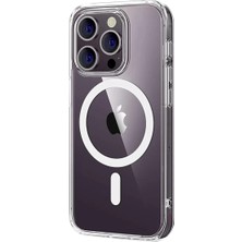 İlk El Grup    iPhone 14 Pro Max Combo Sert Şeffaf Magsafe Kapak - Şeffaf