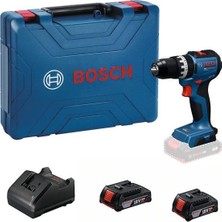 Bosch Gsb 18V-52 2X2.0AH Çift Akülü Darbeli Delme Vidalama
