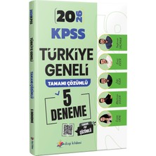 Dizgi Kitabevi 2026 Kpss Türkiye Geneli Tamamı Pdf Çözümlü 5 Deneme Sınavı - Enes Eker, Zeki Tuğa