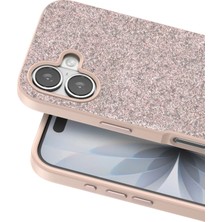 İlk El Grup    iPhone 17 Bright Simli Kapak - Pembe