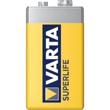 İlk El Grup Superlife Çinko 9 Volt Pil 12'li Paket