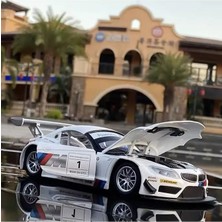 Scntoys 1:24 Ölçek Bmw Z4 Gt3 Diecast Model Araba Açılan Kapılar Bmw Z4 Beyaz