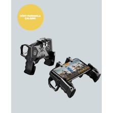 İlk El Grup  Mobil Fps Oyunlar Için Dört Parmak Uyumlu Gamepad