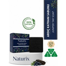 Naturix Ardıç Katranı Sabunu 125 gr | Arındırıcı, Ferahlatıcı ve Günlük Cilt Bakım Sabunu