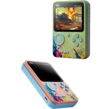 İlk El Grup  3.5 Inç Klasik Retro LCD Ekran 500 Oyunlu Oyun Konsolu Taşınabilir