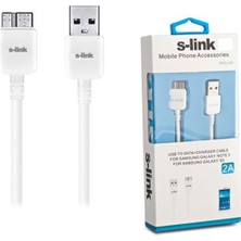 İlk El Grup S-Link SMG-495 Note 3-S5 Data Şarj Kablosu