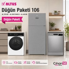 Altus Düğün Paketi 106 Al 376 Xe Buzdolabı + Al cm 121460 D Çamaşır Makinesi + Al 445 Nx Bulaşık Makinesi