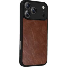 İlk El Grup    iPhone 17 Pro Aras Deri Kapak - Taba