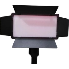 Dymax Profesyonel LED Işık 300 Ledli Video Kamera Tiktok Youtuber Vlog Işığı Şarjlı LED Işık Kendinden Bataryalı LED Işık