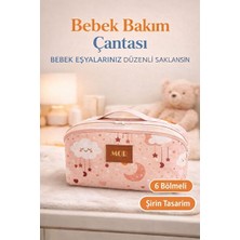 Lusenne Bebek Bakım Çantası: 3 Gözlü ve Organizer Seti