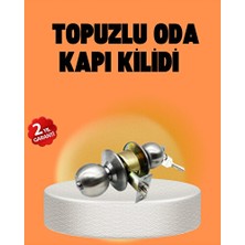 Lusenne Koruyucu ve Kilit: Mat Renk Topuzlu Kapı Kilidi - Giriş Güvenliği ve Estetik