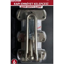 Lusenne Koruyucu ve Kilit: Nikel Kaplama Kapı Emniyet Kelepçesi, Güçlü ve Güvenilir Koruma
