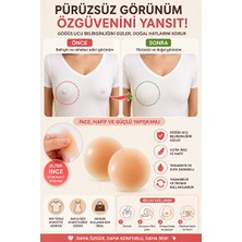 Lusenne Göğüs Pedi ve Koruyucu: Silikon Göğüs Meme Ucu Kapatıcı, Gizlilik ve Rahatlık Için