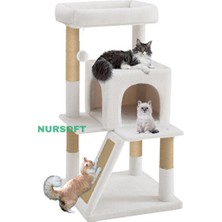 Lusenne Kedi Tırmalaması: Teraslı Yuvalı Kedi Tırmalama Evi