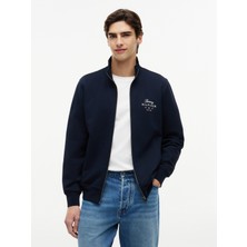 Tommy Hilfiger Scrıpt Stack Fz Stand Collar