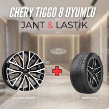 Kormetal Chery Tiggo8 Uyumlu MOMO235/50R19 Kış Lastiği 4 Adet YILI:2025+DY1289 Bd 19"jant 4 Adet