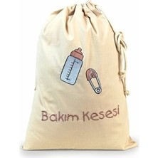 Lusenne Bebek Bakım Çantası: Nakışlı Bebek Bakım Kesesi - Şık ve Kullanışlı