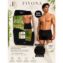 Tutku Elit Bambu Elastan Erkek Boxer