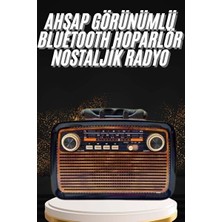 Lusenne Nostaljik Radyo: Nostaljik Ahşap Radyo ile Retro Dekorasyon Parçası