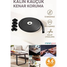 Lusenne Koruyucu ve Kilit: Köşe ve Kenar Koruyucu Seti: 4.6 Metre Yumuşak Darbe Engelleyici