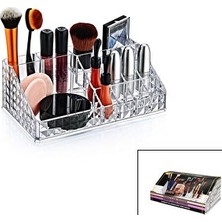 Lusenne Makyaj & Takı Organizeri: Klasik Diamond Organizer - Çok Bölmeli ve Şık Takı Saklama Çözümü