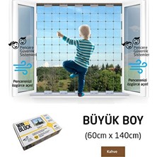 Lusenne Koruyucu ve Kilit: Büyük Boy Çocuk Güvenlik Ağı, Yüksek Güvenlikli Korkuluk Çözümü