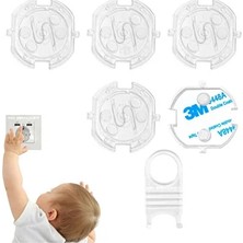 Lusenne Koruyucu ve Kilit: Pratik Bebek Priz Koruyucu Kapağı, 5 Adet ve Anahtar ile Güvenlik