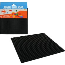 PlayZen Esnek Blok Mat 20X20 Siyahh