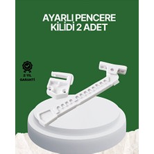 Lusenne Koruyucu ve Kilit: Pencere Emniyet Kilidi Çiftli Set, Çocuk ve Evcil Hayvan Güvenliği