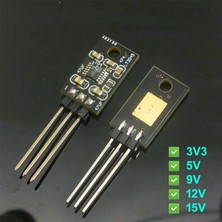 Emay Center LT3045 Ultra Düşük Gürültülü Voltaj Regülatör Modülü 5V LM7805 Uyumlu
