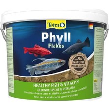 Tetra Phyll Flakes Bitkisel Tropikal Balık Yemi 10 Lt Kova