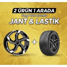 Kormetal Togg T10X Uyumlu MOMO225/60R18 Kış Lastiği 4 Adet YILI:2025+DY1708 Bd 18"jant 4 Adet