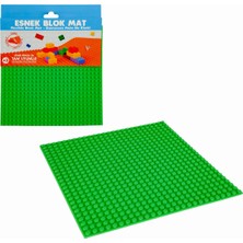 PlayZen Esnek Blok Mat 20X20 Yeşill Strateji ve Zeka Geliştirici Çok Oyunculu Oyun