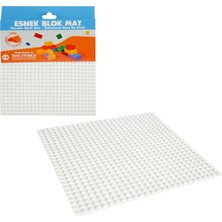 PlayZen Esnek Blok Mat 20X20 Beyazz