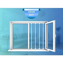 Lusenne Koruyucu ve Kilit: Pratik Uzun Pencere Korkuluğu - Ayarlanabilir 130-160 cm