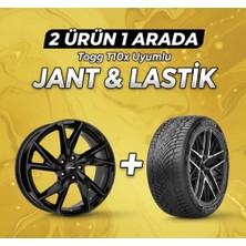 Kormetal Togg T10X Uyumlu MOMO225/60R18 Kış Lastiği 4 Adet YILI:2025+CA238018 B 18"jant 4 Adet