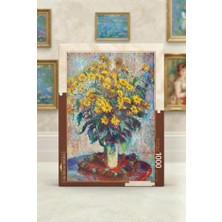Farbu Oyuncak 1000 Parça Kudüs Enginar Çiçekleri Claude Monet'nin Fırçasından Yaşam Alanınıza Bir Dokunuş