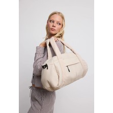 Shule Bags Martina Spor ve Seyahat Çantası Bej