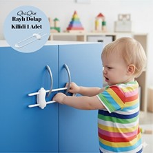 Lusenne Koruyucu ve Kilit: Çocuk Güvenlik Emniyet Kilidi - Çok Amaçlı Raylı Dolap ve Çekmece Koruyucu